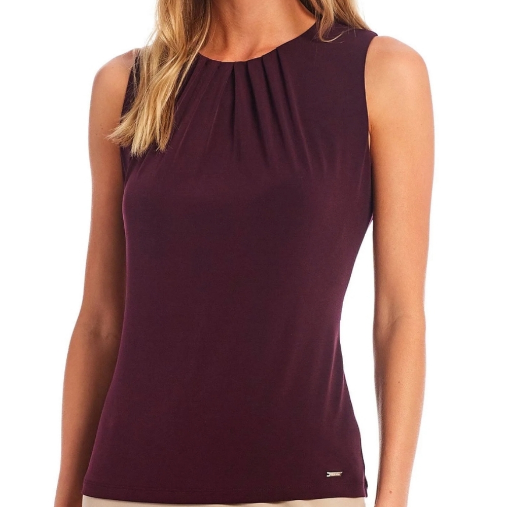 NWT Calvin Klein Sleeveless Top Size S